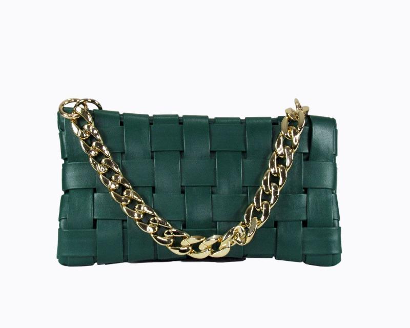 Bottega Veneta Basket Weave Clutch