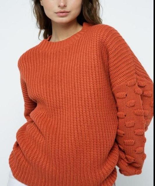 All Cozied Up Knit Ballon Sleeve Sweater - DeVanitè Boutique