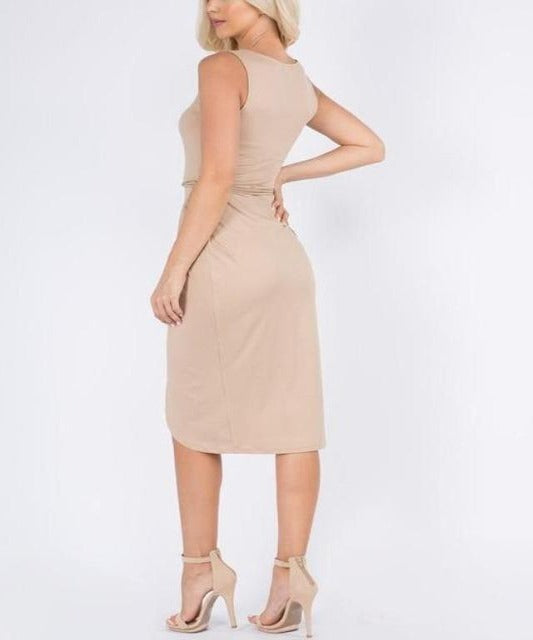 Wrap Cami Dress - DeVanitè Boutique