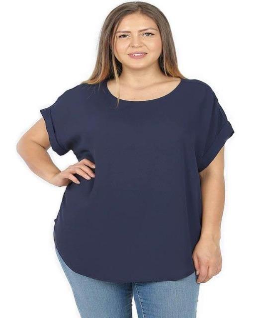 Betsy Short Sleeve Tunic - DeVanitè Boutique