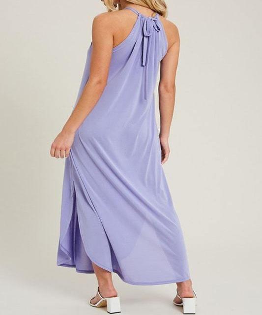 Lilah Lavender Purple Maxi Dress - DeVanitè Boutique