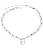 Lock Charm Necklace - DeVanitè Boutique