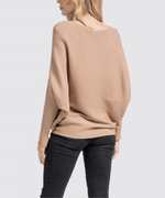 Minimalist Ribbed Dolman Sleeve Sweater - DeVanitè Boutique