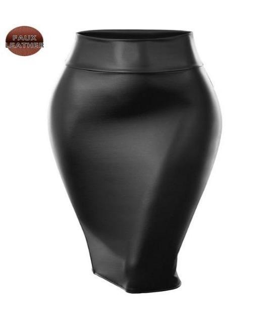 Pleather Pencil Skirt - DeVanitè Boutique