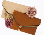 Vanity Blush Envelope Crossbody Bag - DeVanitè Boutique
